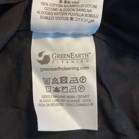 Boden One Shoulder Midi Dress Black Cotton Knit Side Zip Fit n Flare 8 - Picture 9 of 10